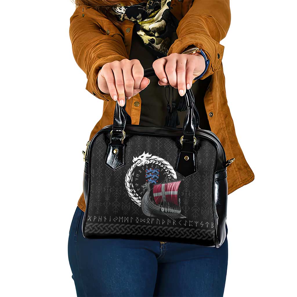 Denmark Viking Drakkar Shoulder Handbag Viking Blood LT9