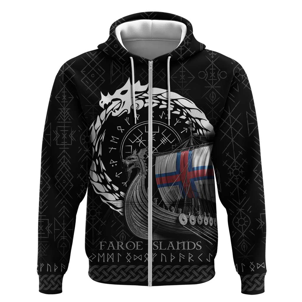 Faroe Islands Viking Drakkar Hoodie Viking Blood LT9