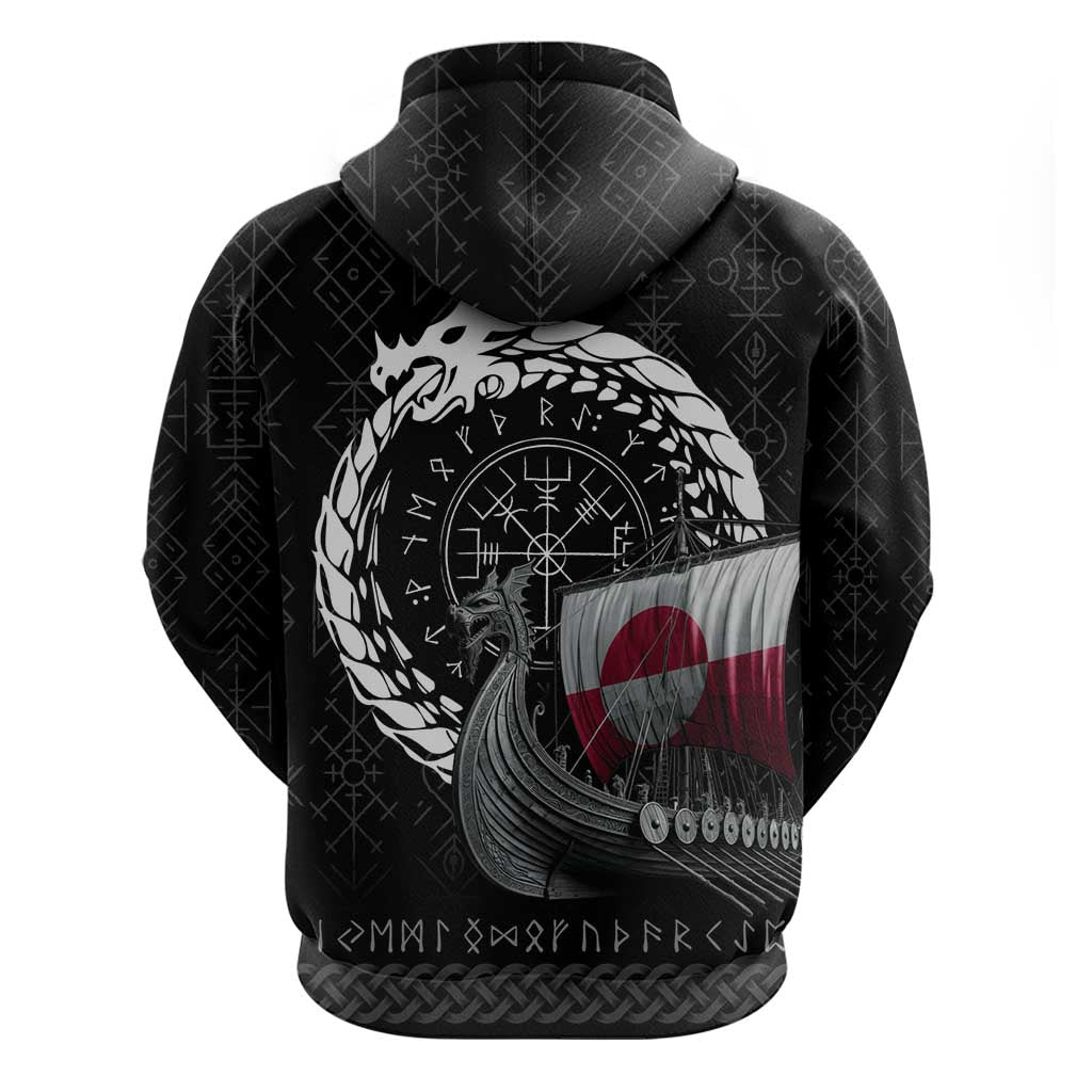 Greenland Viking Drakkar Hoodie Viking Blood LT9