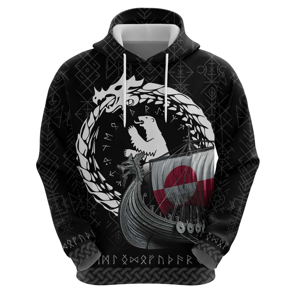 Greenland Viking Drakkar Hoodie Viking Blood LT9