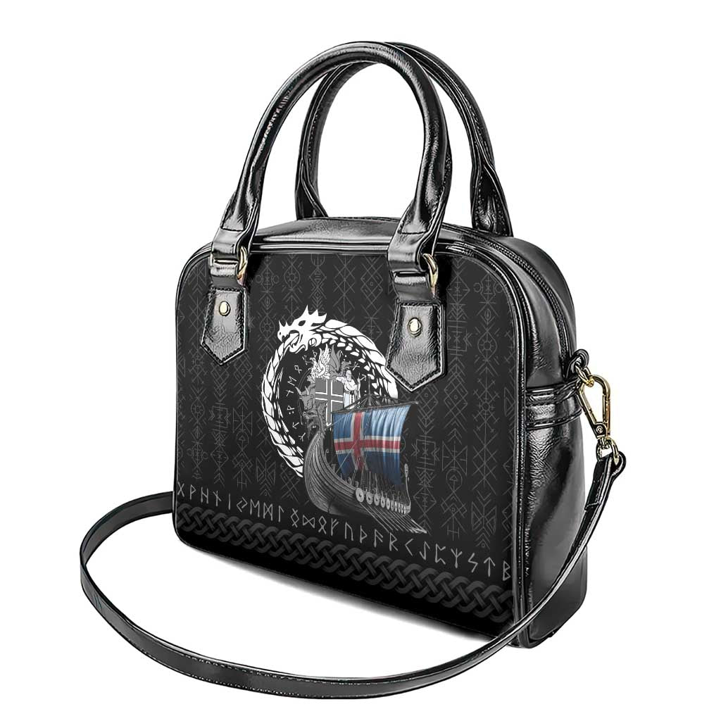 Iceland Viking Drakkar Shoulder Handbag Viking Blood LT9