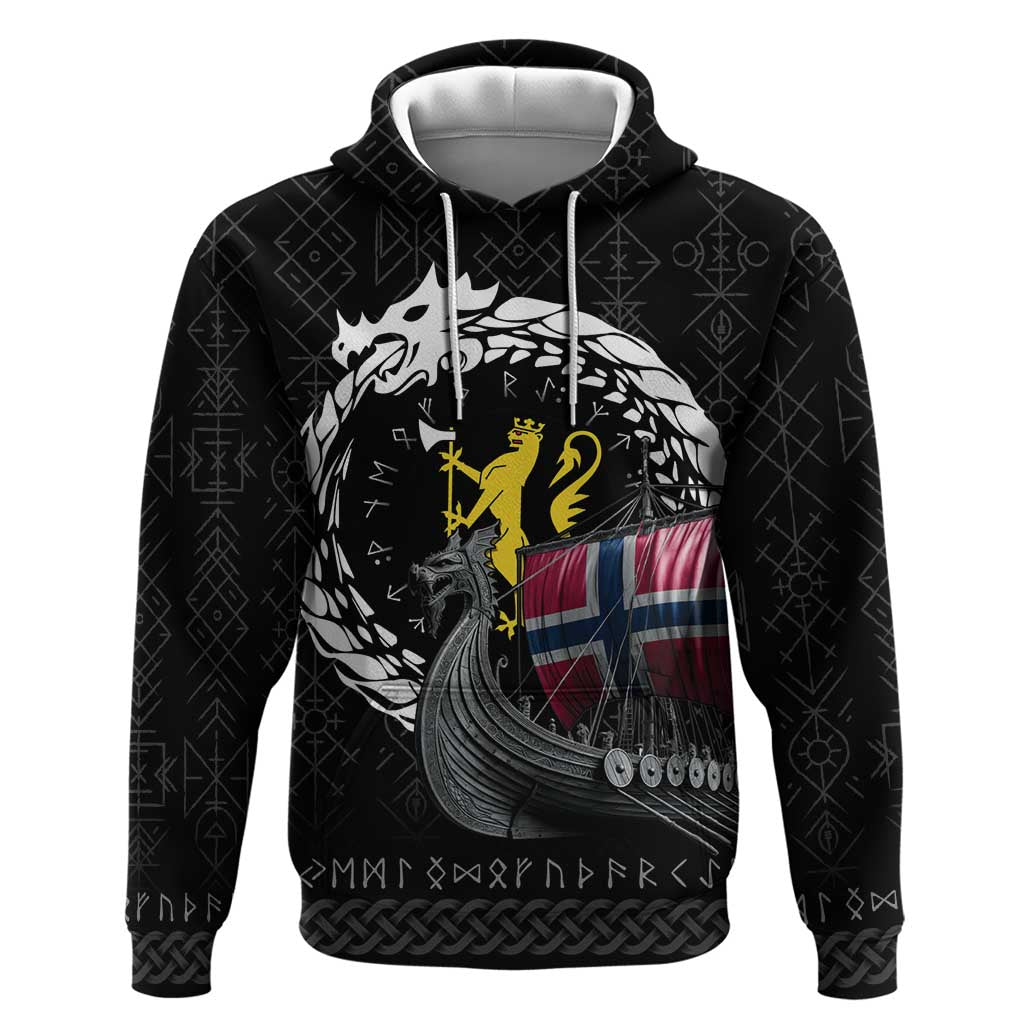 Norway Viking Drakkar Hoodie Viking Blood LT9