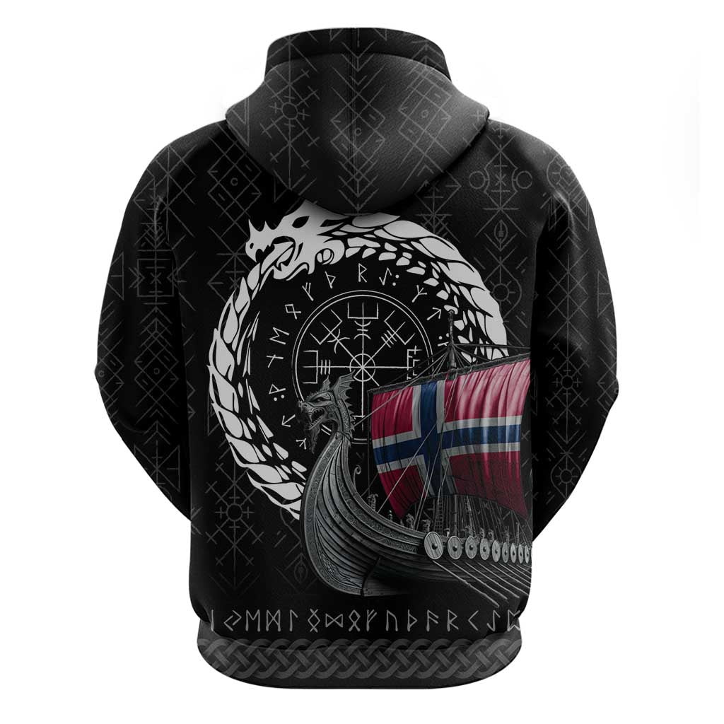 Norway Viking Drakkar Hoodie Viking Blood LT9