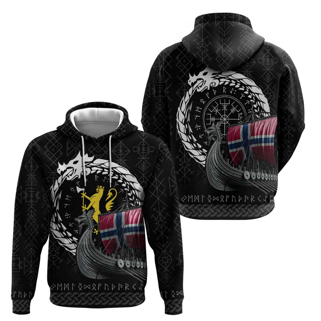 Norway Viking Drakkar Hoodie Viking Blood LT9