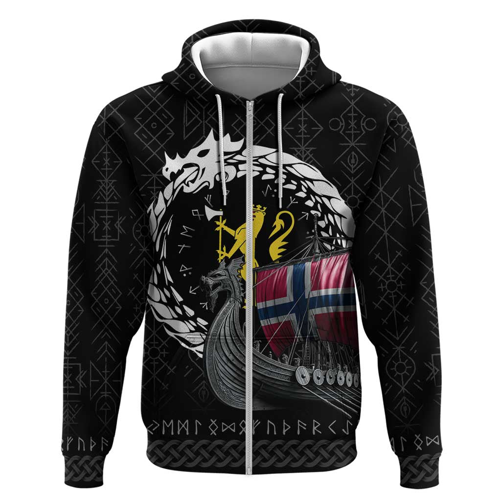 Norway Viking Drakkar Hoodie Viking Blood LT9