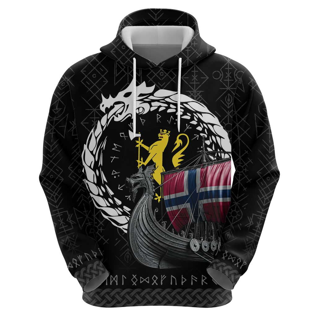 Norway Viking Drakkar Hoodie Viking Blood LT9