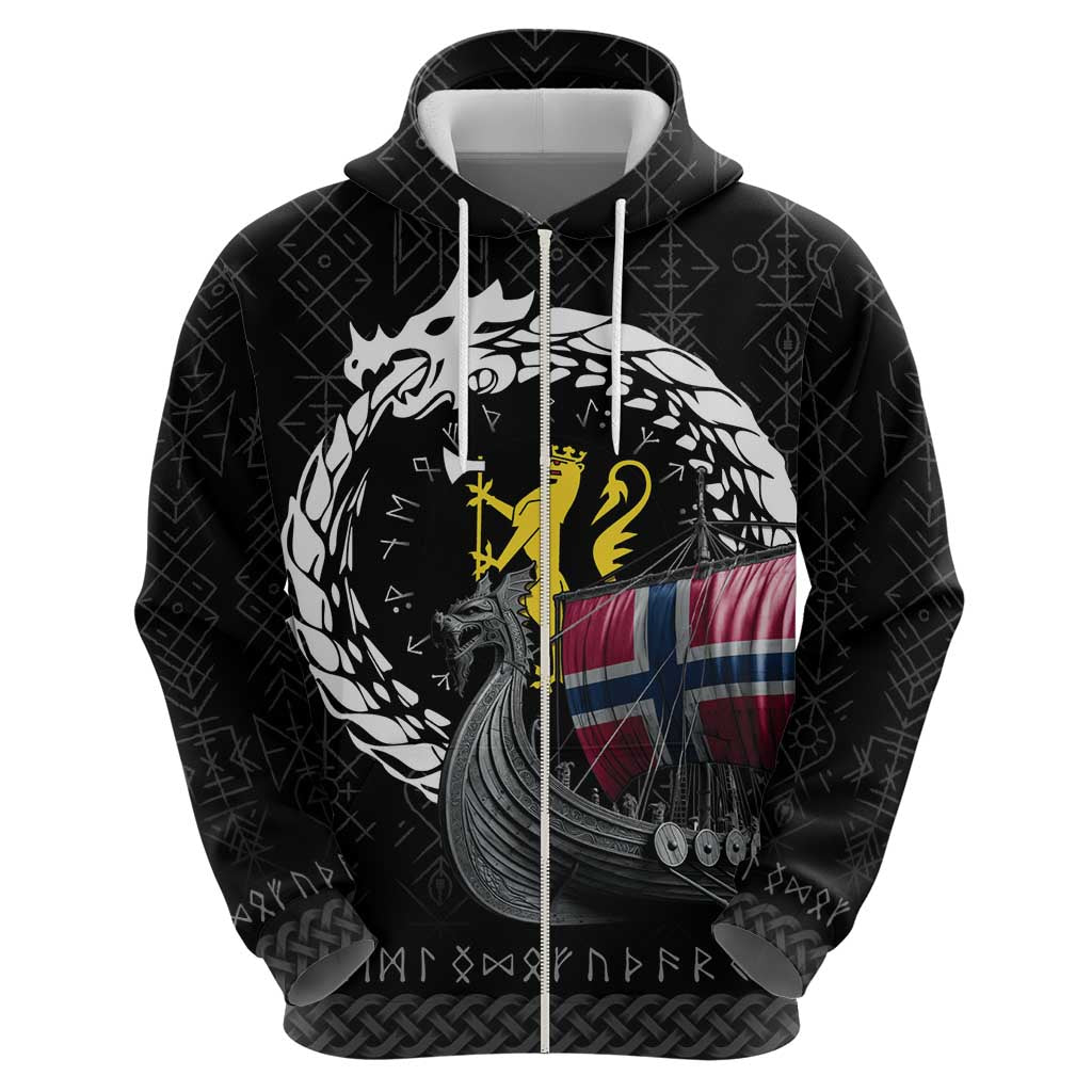 Norway Viking Drakkar Hoodie Viking Blood LT9