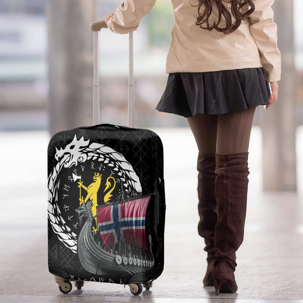 Norway Viking Drakkar Luggage Cover Viking Blood LT9