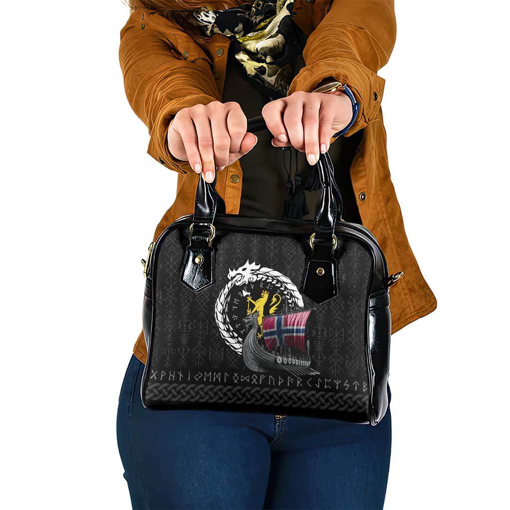 Norway Viking Drakkar Shoulder Handbag Viking Blood LT9
