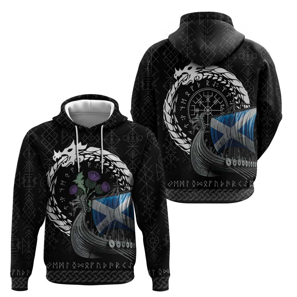 Scotland Viking Drakkar Hoodie Viking Blood LT9