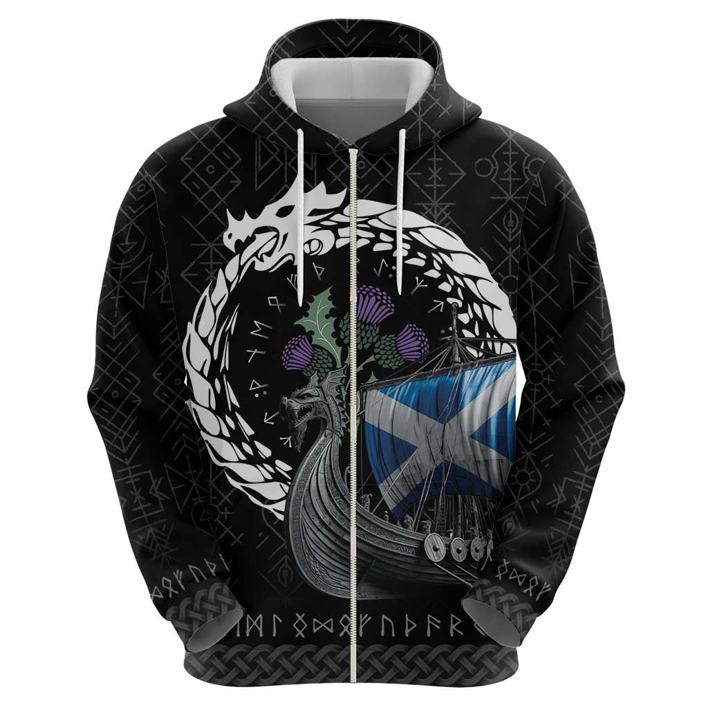 Scotland Viking Drakkar Hoodie Viking Blood LT9