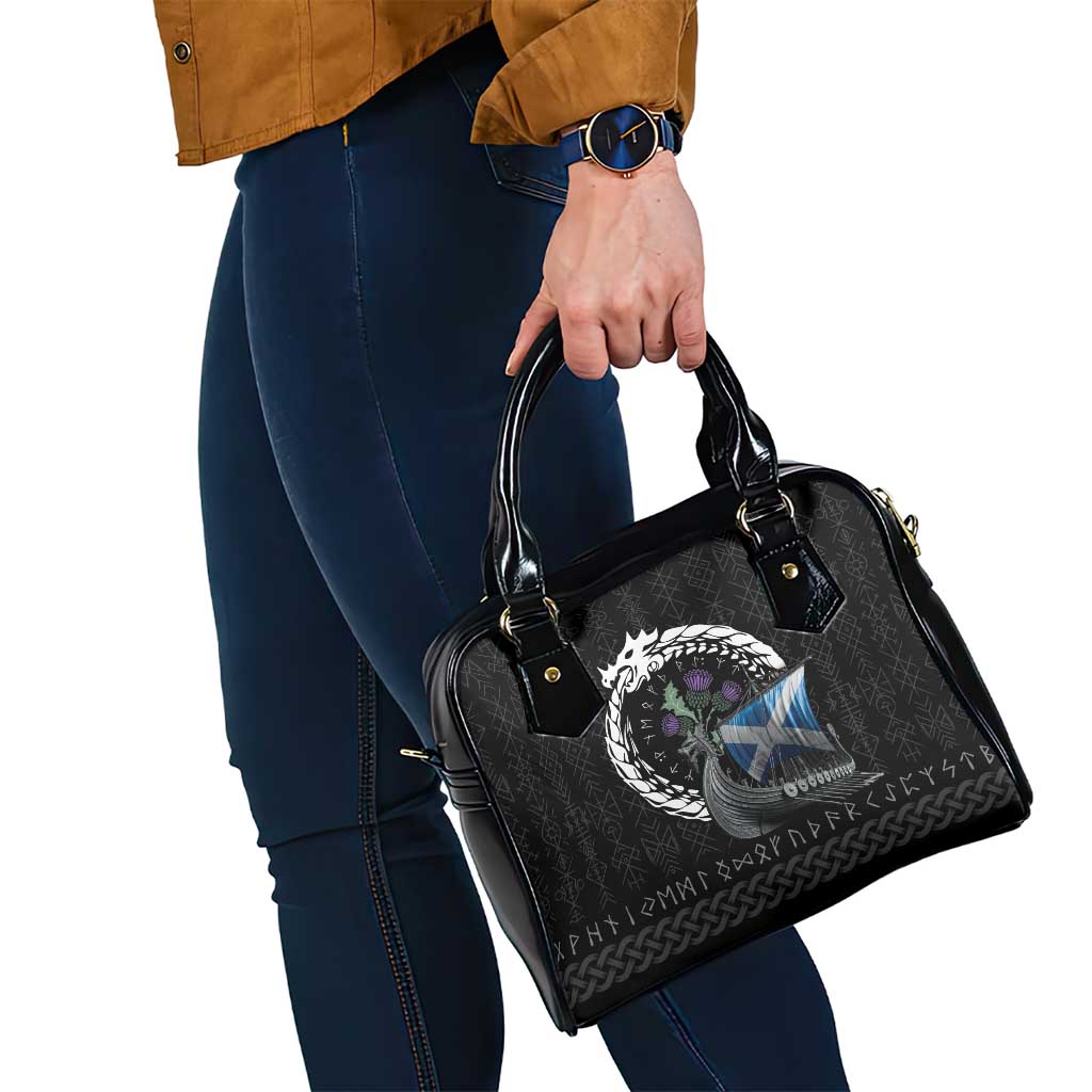 Scotland Viking Drakkar Shoulder Handbag Viking Blood LT9