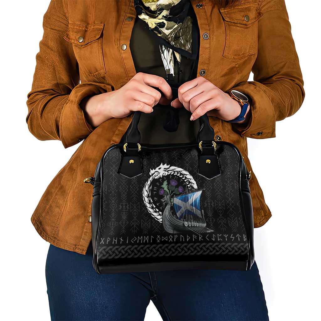 Scotland Viking Drakkar Shoulder Handbag Viking Blood LT9