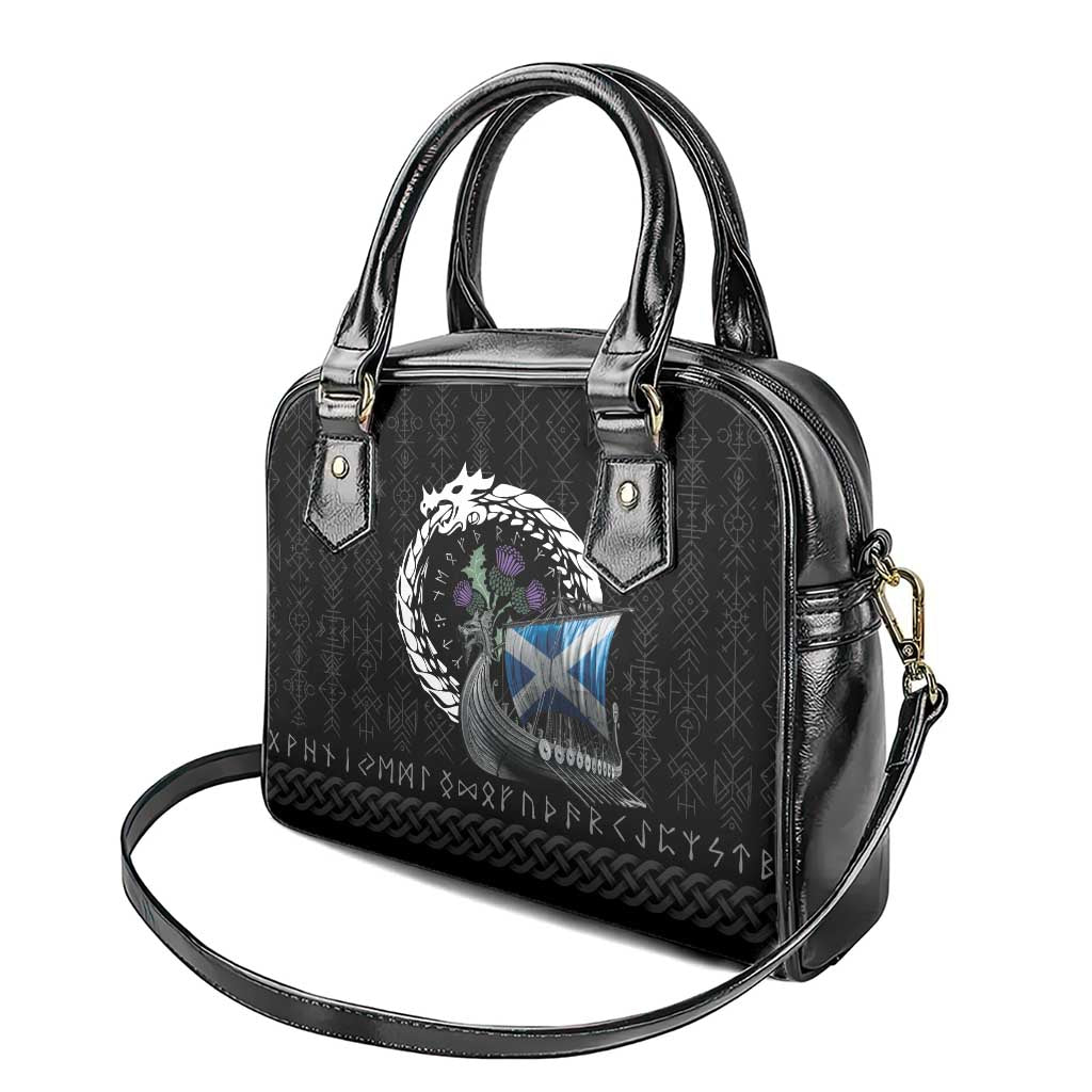 Scotland Viking Drakkar Shoulder Handbag Viking Blood LT9
