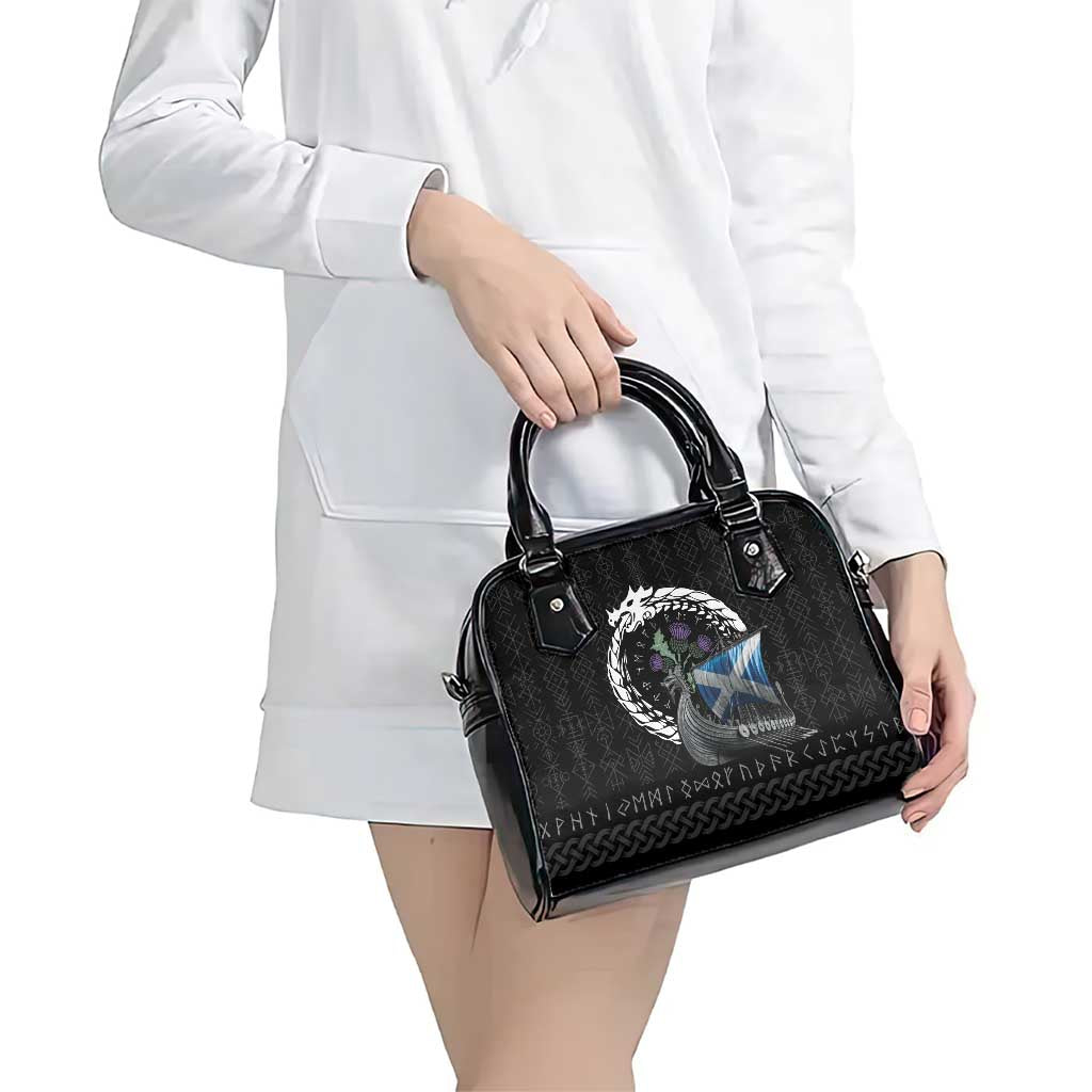 Scotland Viking Drakkar Shoulder Handbag Viking Blood LT9