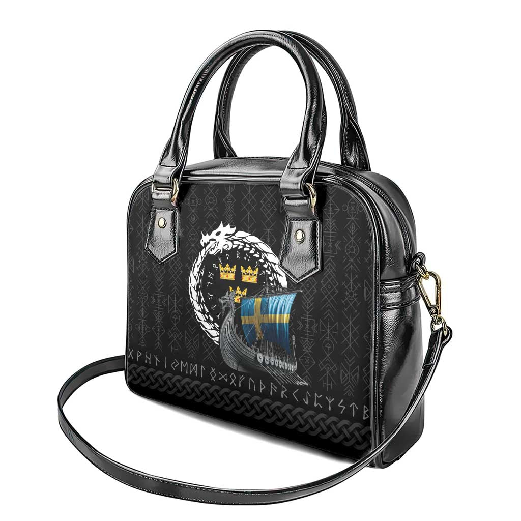 Sweden Viking Drakkar Shoulder Handbag Viking Blood LT9
