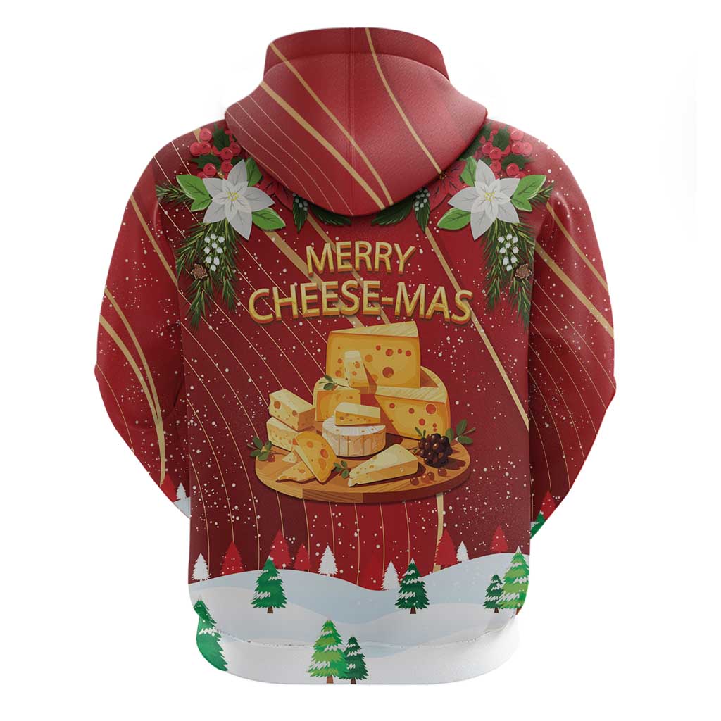 Merry Cheesemas Hoodie Switzerland Frohe Weihnachten LT9