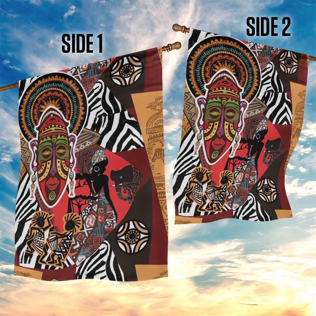 Beautiful African Women Ethnic Motifs Garden Flag LT9
