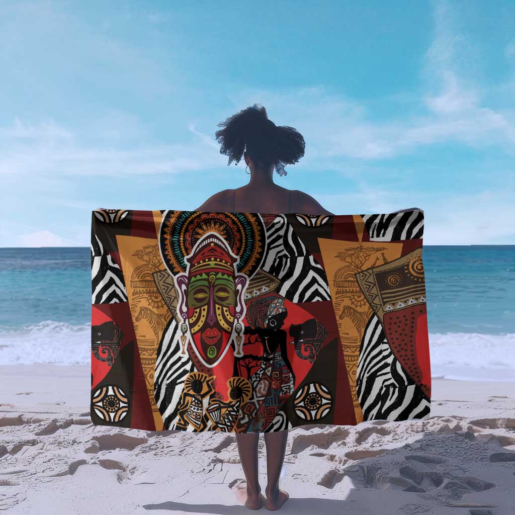 Beautiful African Women Ethnic Motifs Sarong LT9