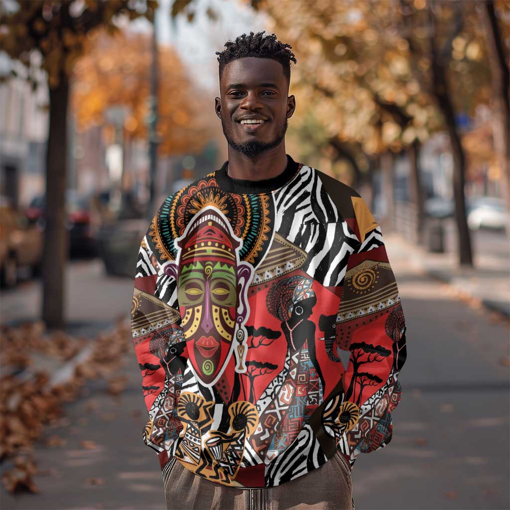 Beautiful African Women Ethnic Motifs Sweatshirt LT9