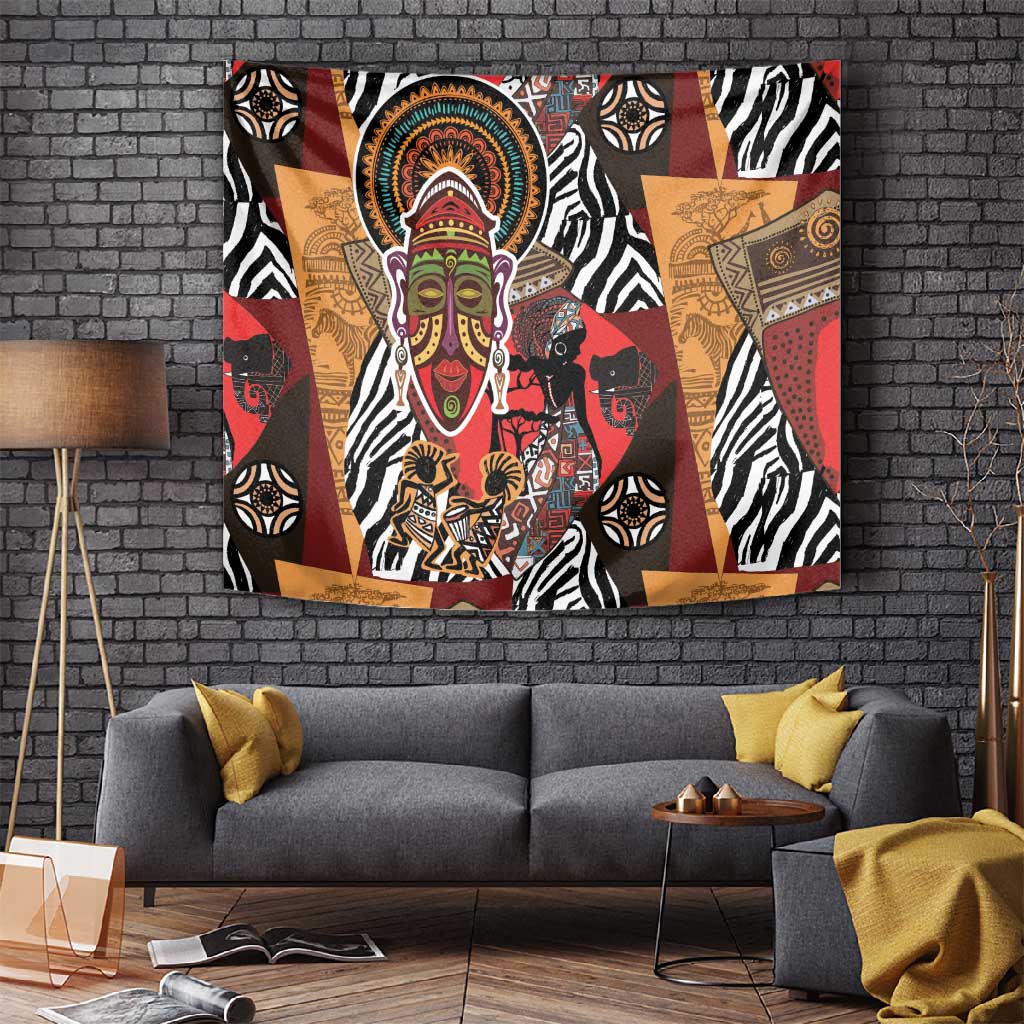 Beautiful African Women Ethnic Motifs Tapestry LT9