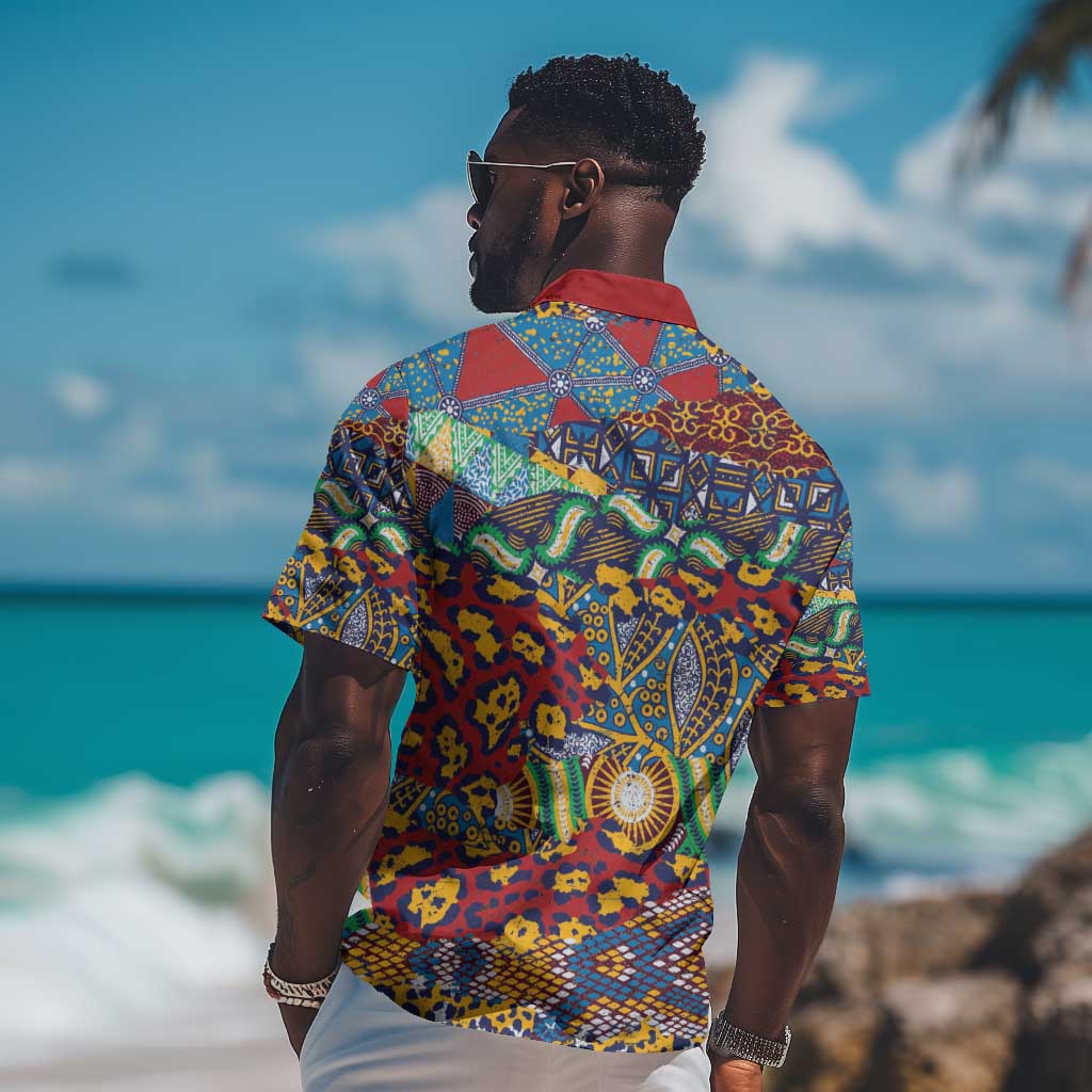 Traditional African Animal Skins Pattern Hawaiian Shirt LT9