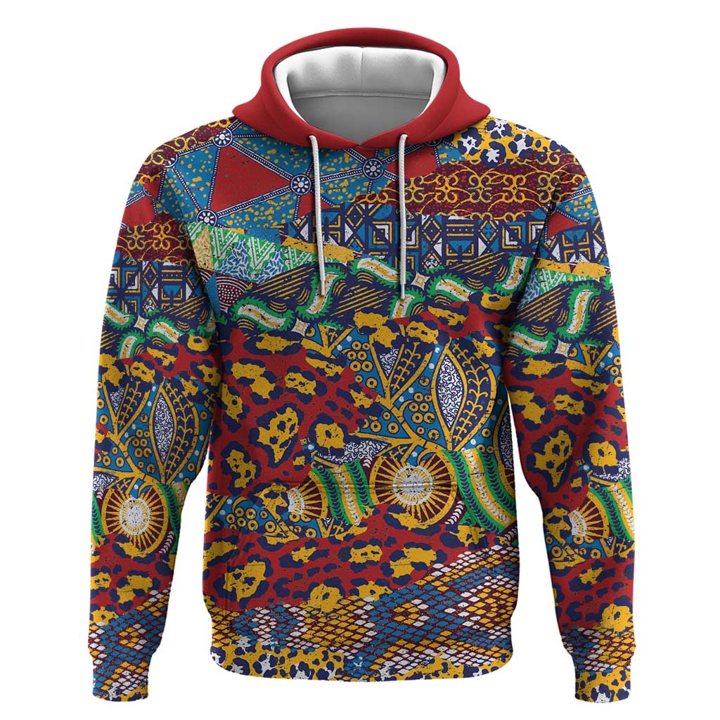 Traditional African Animal Skins Pattern Hoodie LT9