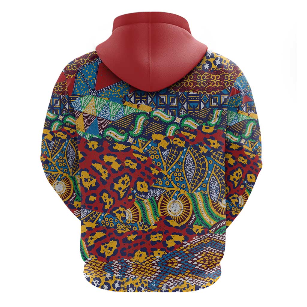 Traditional African Animal Skins Pattern Hoodie LT9