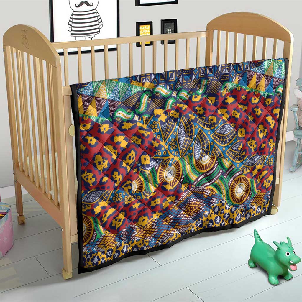 Traditional African Animal Skins Pattern Quilt LT9
