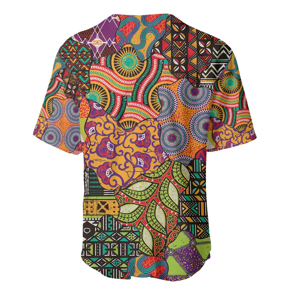 Traditional Ethnic African Vintage Motifs Baseball Jersey LT9