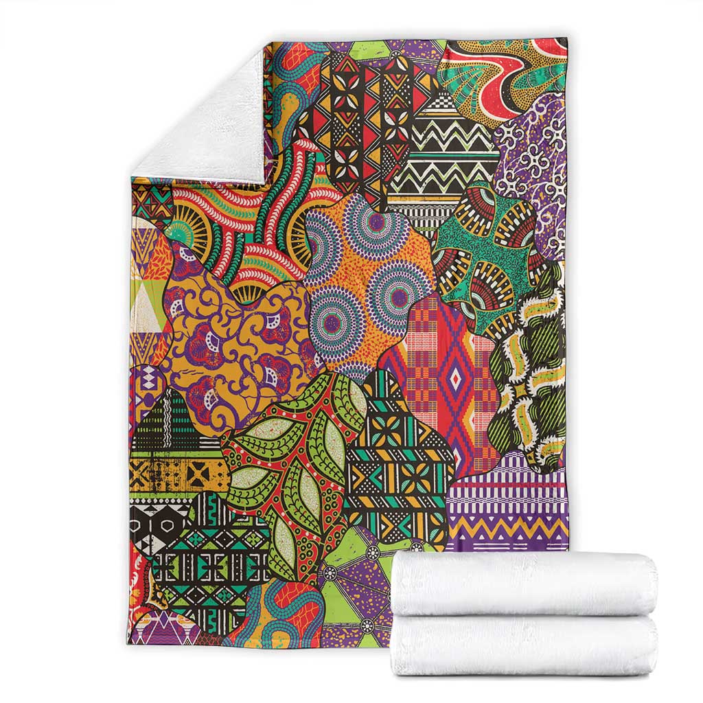 Traditional Ethnic African Vintage Motifs Blanket LT9