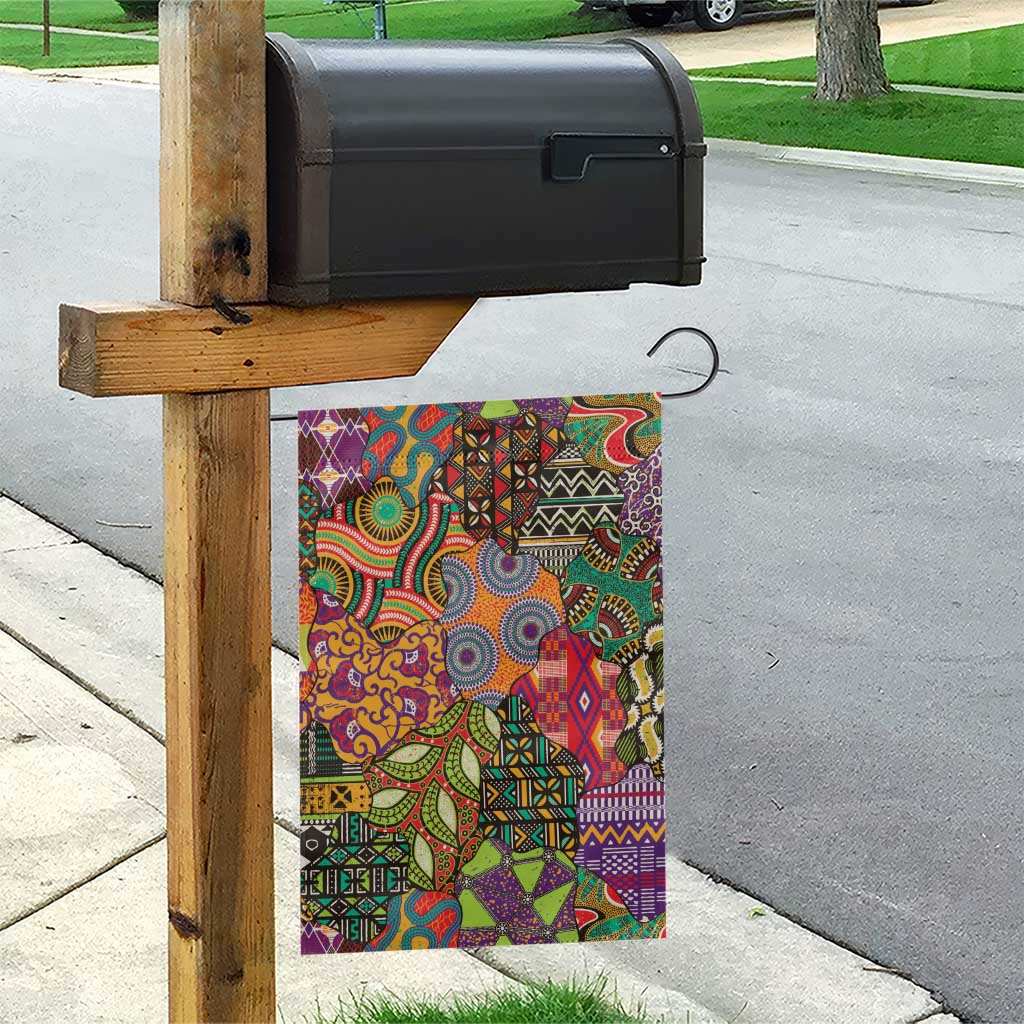 Traditional Ethnic African Vintage Motifs Garden Flag LT9