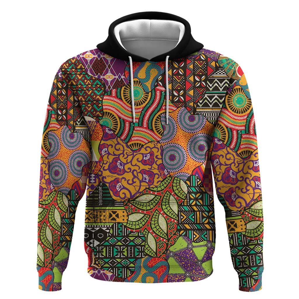Traditional Ethnic African Vintage Motifs Hoodie LT9