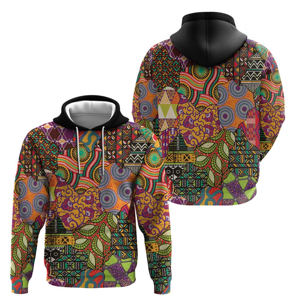 Traditional Ethnic African Vintage Motifs Hoodie LT9