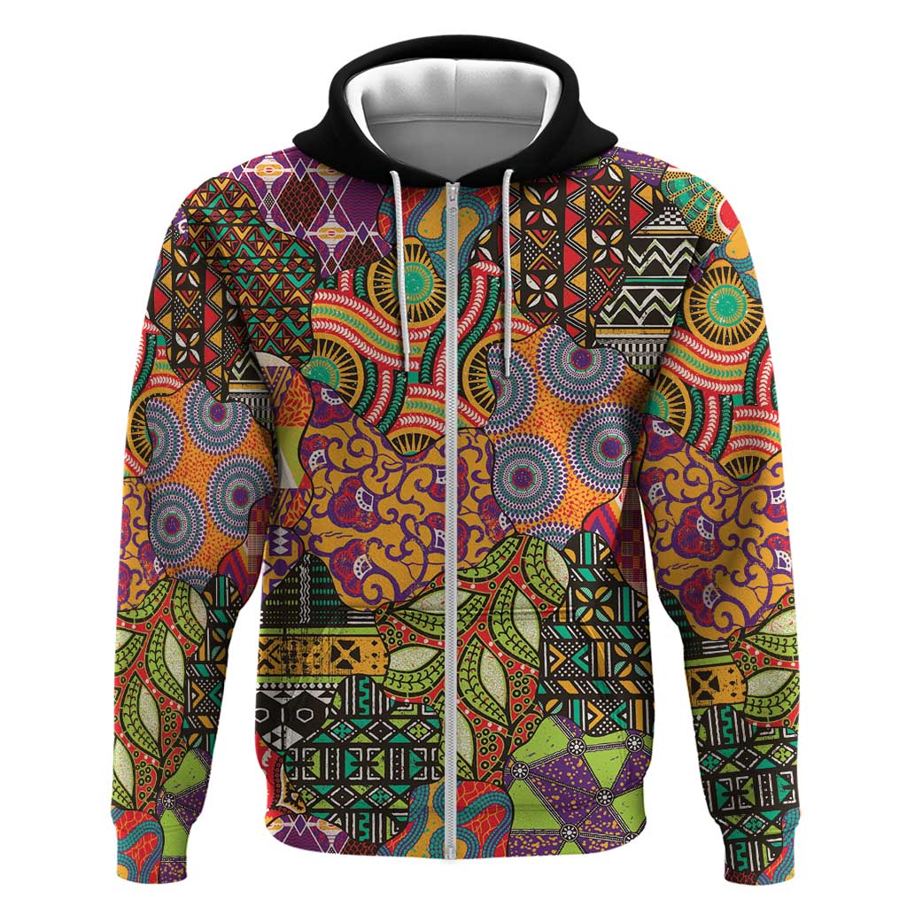 Traditional Ethnic African Vintage Motifs Hoodie LT9