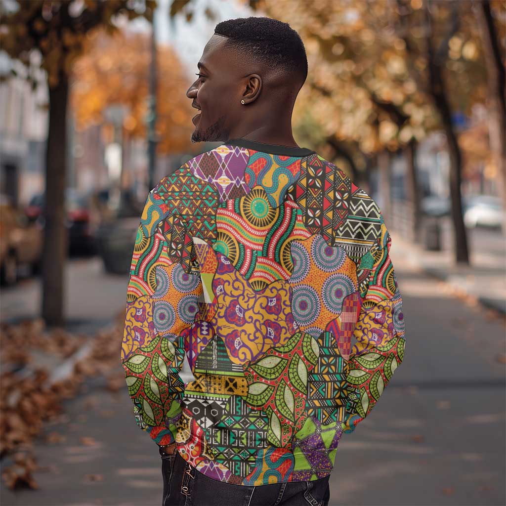 Traditional Ethnic African Vintage Motifs Sweatshirt LT9