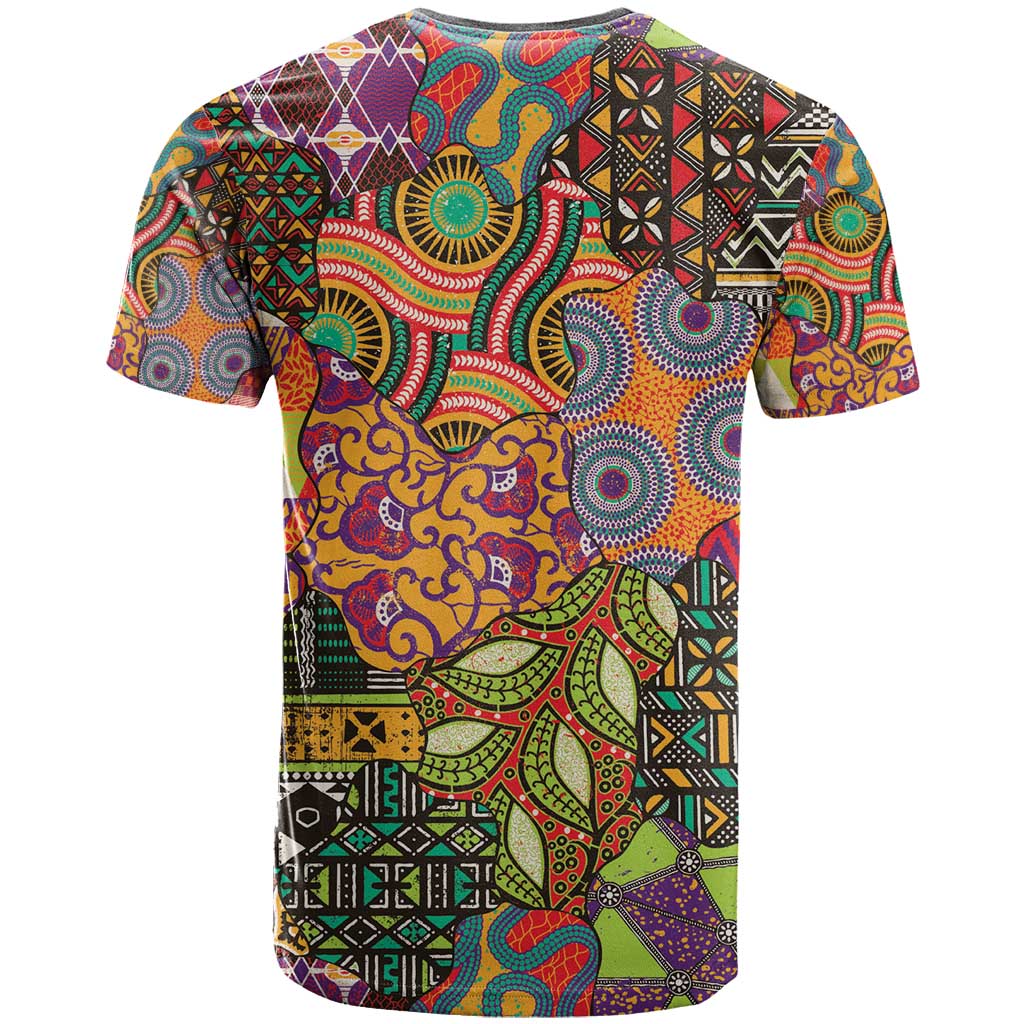 Traditional Ethnic African Vintage Motifs T shirt LT9