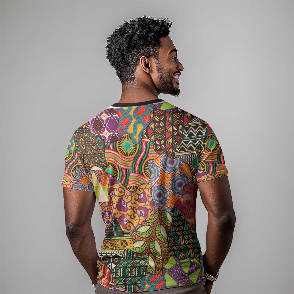 Traditional Ethnic African Vintage Motifs T shirt LT9