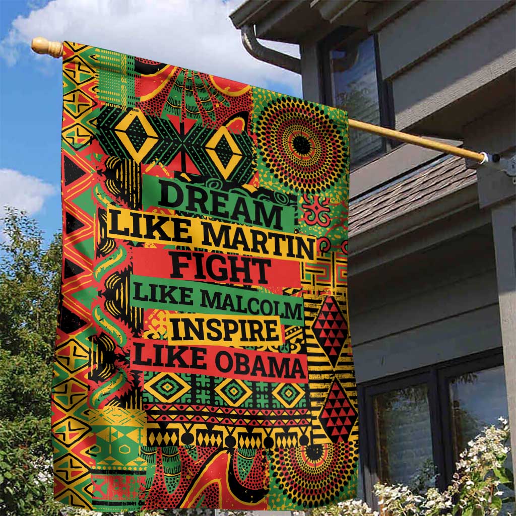 Black History Black Month Dream Like Garden Flag LT9