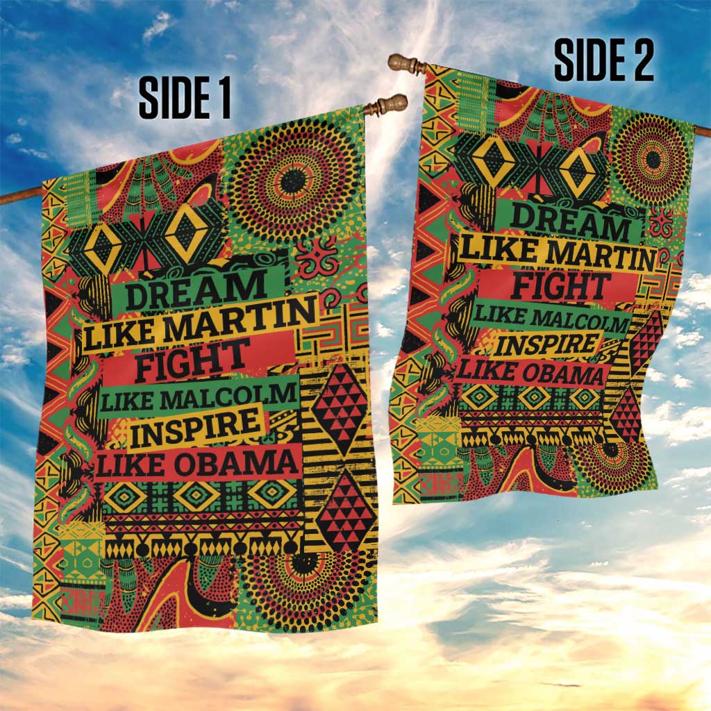 Black History Black Month Dream Like Garden Flag LT9