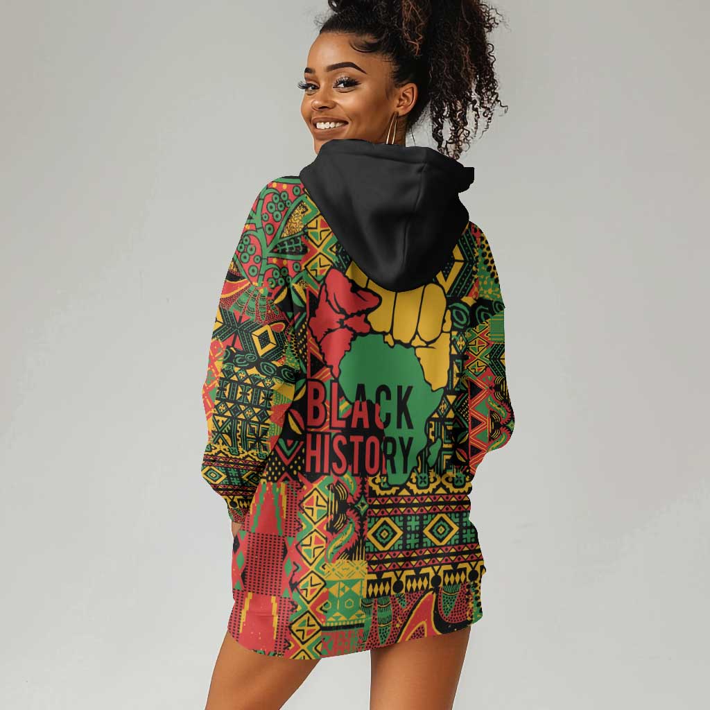 Black History Black Month Dream Like Hoodie Dress LT9