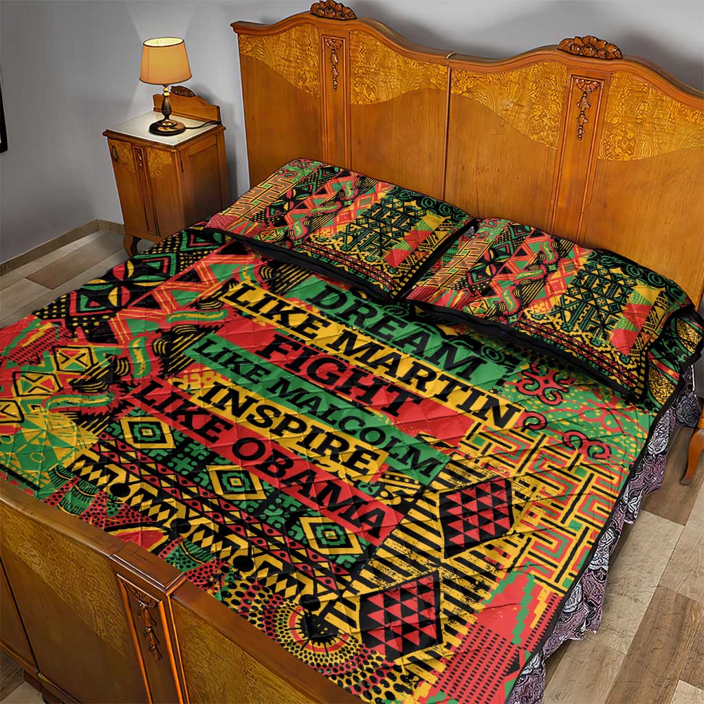 Black History Black Month Dream Like Quilt Bed Set LT9