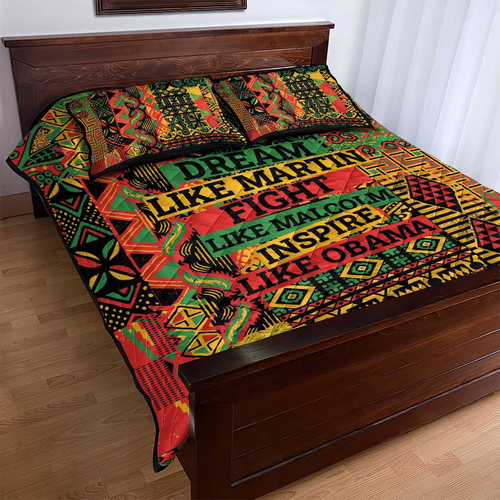 Black History Black Month Dream Like Quilt Bed Set LT9