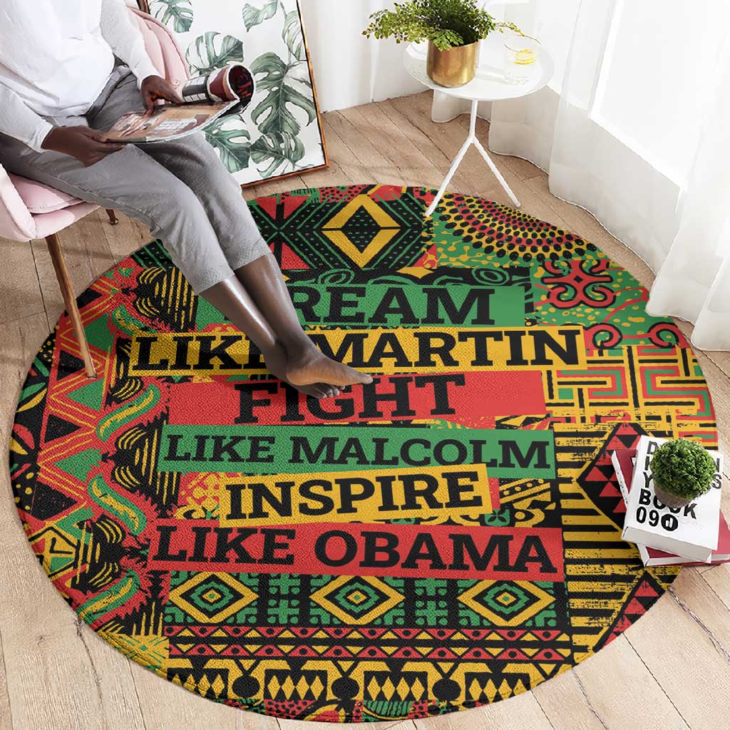 Black History Black Month Dream Like Round Carpet LT9