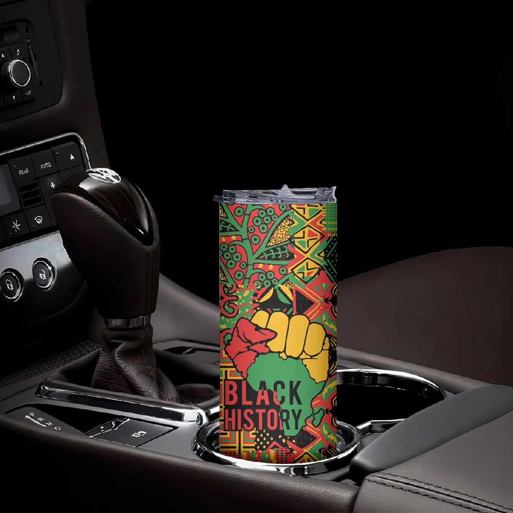Black History Black Month Dream Like Skinny Tumbler LT9