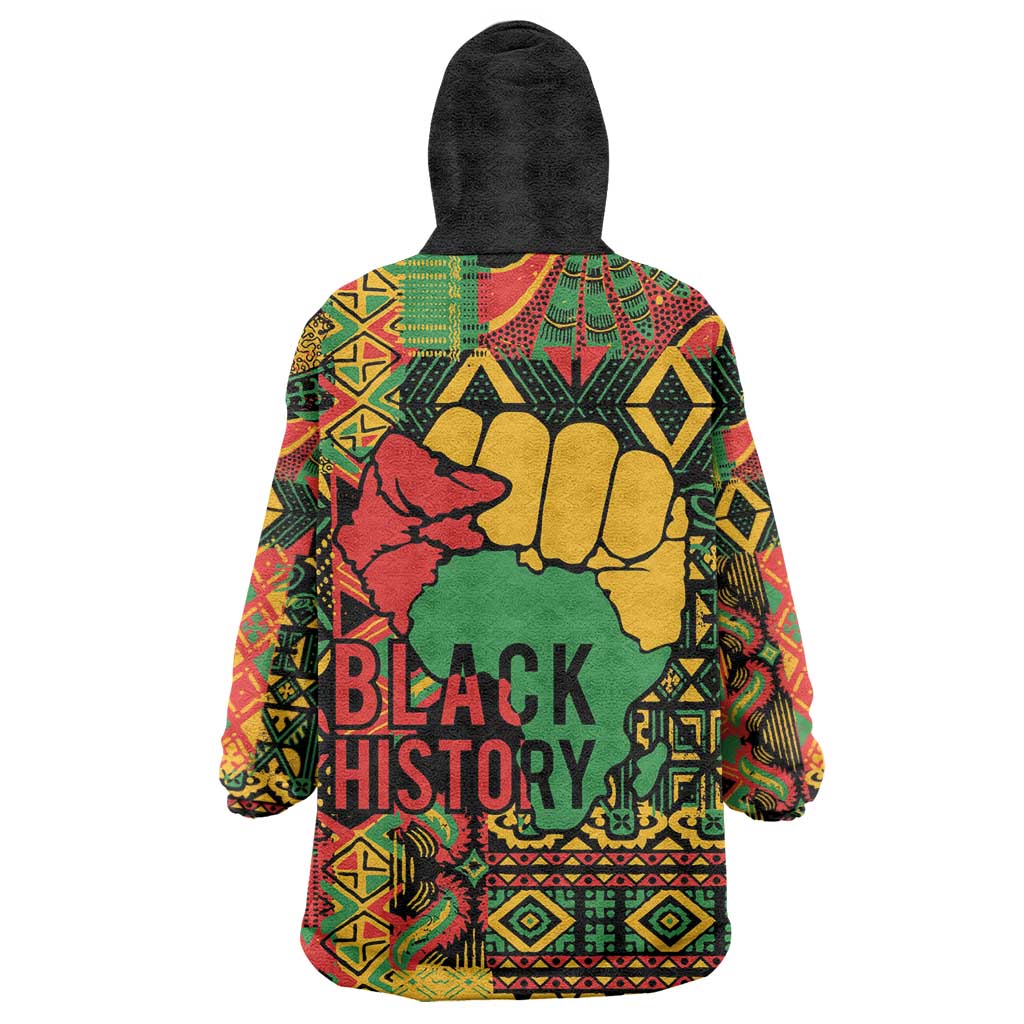 Black History Black Month Dream Like Wearable Blanket Hoodie LT9