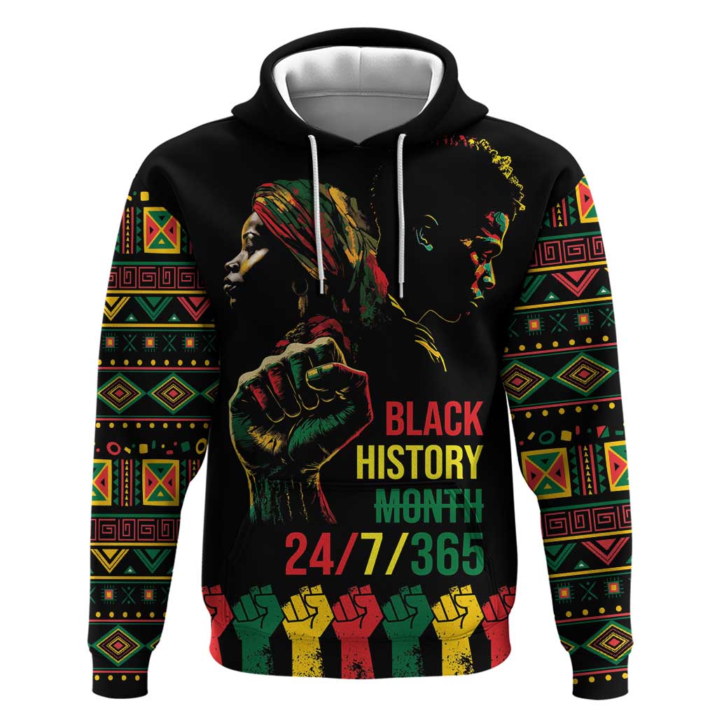 When I'm Born I'm Black Hoodie Black History Black Month LT9
