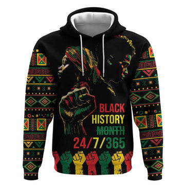 When I'm Born I'm Black Hoodie Black History Black Month LT9