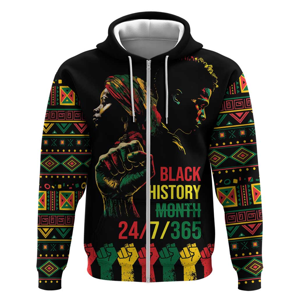 When I'm Born I'm Black Hoodie Black History Black Month LT9