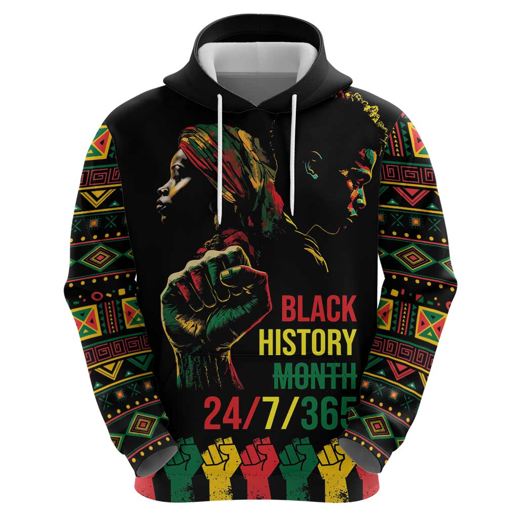 When I'm Born I'm Black Hoodie Black History Black Month LT9